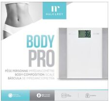 Pèse personne, Impédance mètre blanc, Nalk and Rey, 180kg maximum, écran LCD