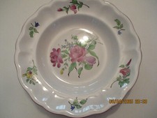 12 Assiettes creuses faïence