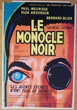 Monocle noir bernard - noir, blier