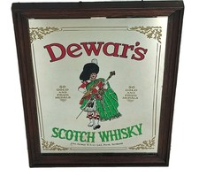 MIROIR PUBLICITAIRE DEWAR’S