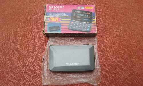 Rare sharp 832 mini - sharp, el-832