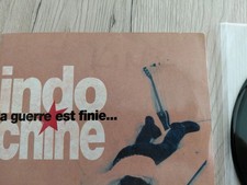 Indochine Vinyle La Guerre Est Finie Pressage 2 Noms sur Alertez Managua  