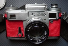 24x36 télémètrique Kiev 4 cellule réactive, optique claire, cuirs neufs.