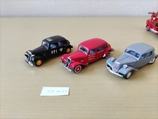 NOREV, SOLIDO, UNIVERSAL HOBBIES, 3 CITROËN TRACTION AVANT 1/43e