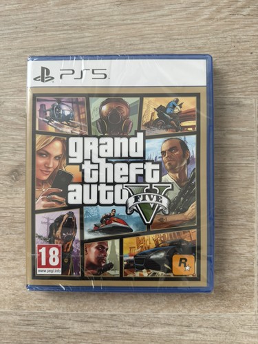 Gta ps5 neuf sous blister - ps5,