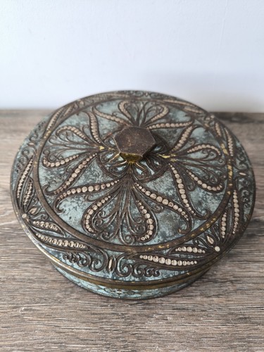 Ancienne boîte biscuits en - ancienne,