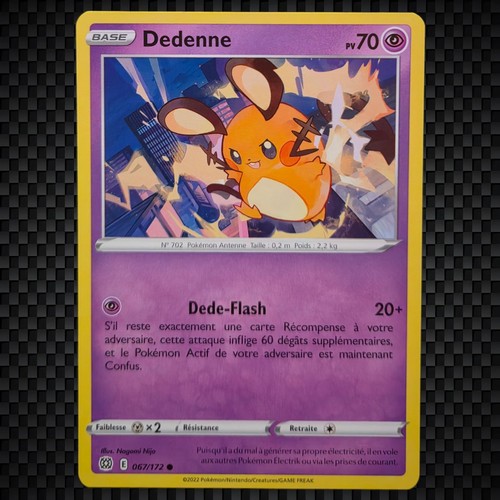 Cartes pokémon dedenne - cartes,