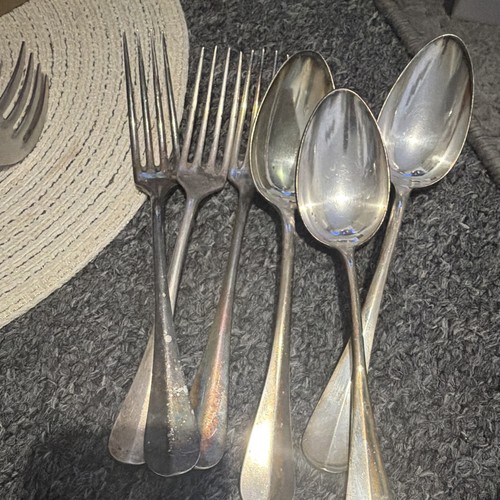 Lot 6couverts table - de,