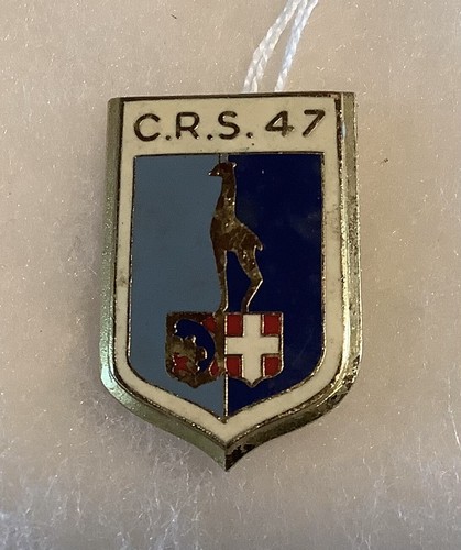 Insigne metal crs occasion - crs,
