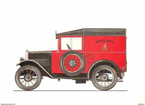 Carte postale automobiles - postale,
