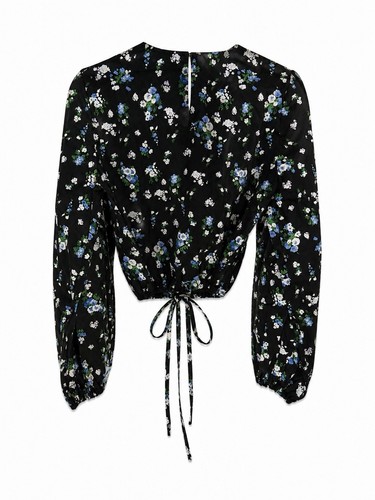 Maje chemisier viscose noir