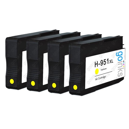 Jaune cartouches encre - jaune, d'encre