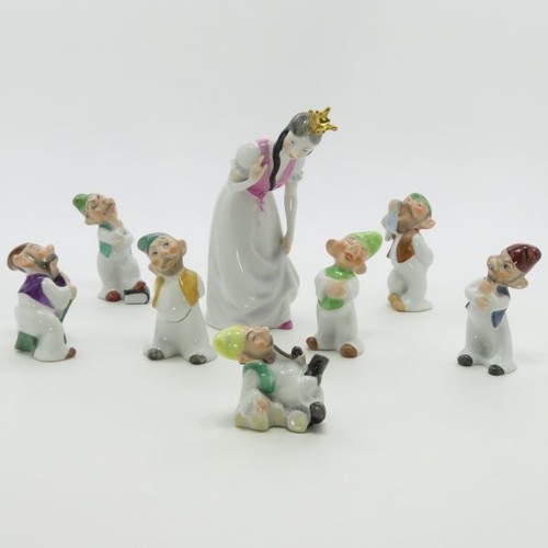 Lot figurines herend - de,