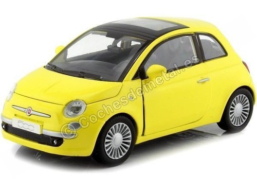 2009 fiat 500 jaune 24 - 2009,