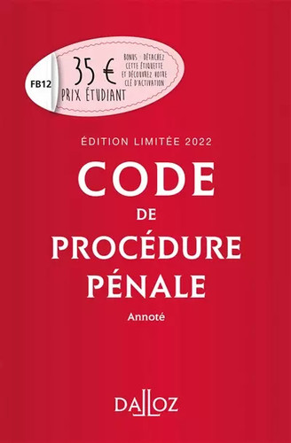 Code procédure pénale - procédure,