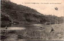 64937 cpa 36 Saint Gaultier - la Creuse au Pré du Chêne