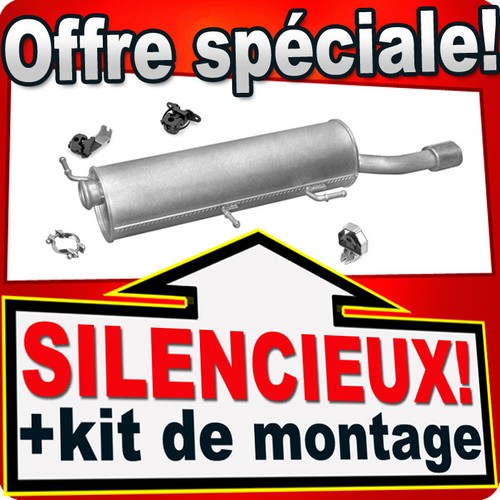 Silencieux arriere pour - silencieux,