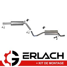 Echappement silencieux pour