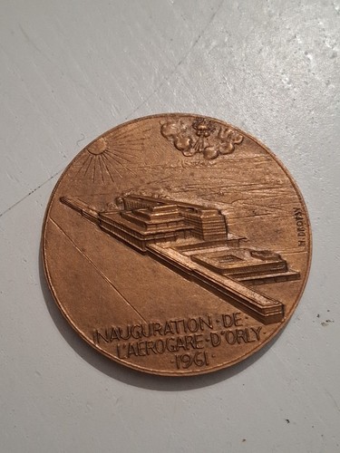 Medaille bronze inauguration - bronze,
