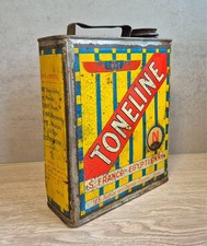 RARE Bidon d'huile TONELINE "Egyptien" Deux Litres