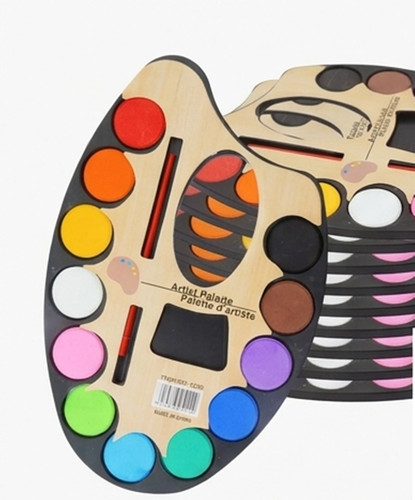 Lot palettes de peinture - 10,