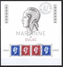 France bloc timbres - de,