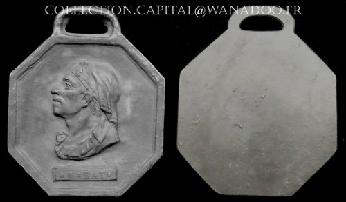 Franc maçon xixème médaille - franc,
