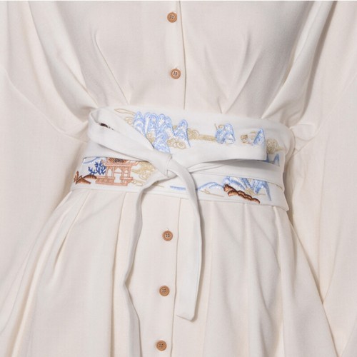 Chinois femme large obi - femme,
