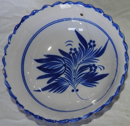 Plat creux saladier ancien - plat, creux,