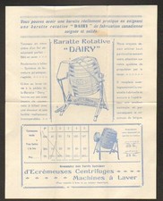 SAINT-OUEN (93) USINE de MACHINES à LAVER & ECREMEUSES Dairy "JAS S. ANDERSON"