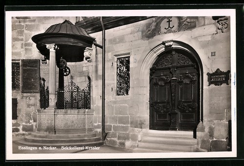 Carte postale esslingen - carte, a