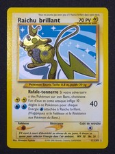 Raichu brillant Edition 2 Holo