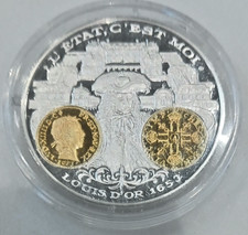 Médaille argent louis - médaille,