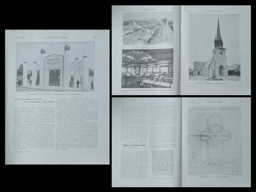 Construction moderne 1925 - moderne,