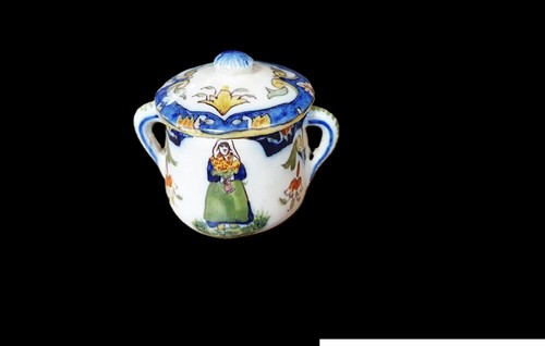 Moutardier faience royat - moutardier,