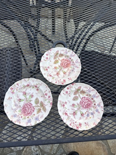 Lot rose chintz johnson - lot, of