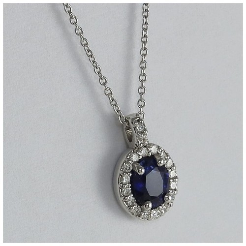 Collier blanc 18 carats - en, or