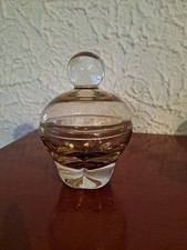 Flacon ancien en verre Art