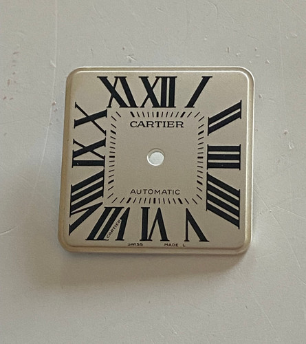 Cadran montre cartier - cadran, de