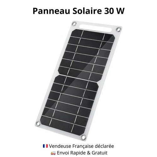 Chargeur solaire portable - chargeur, 30w