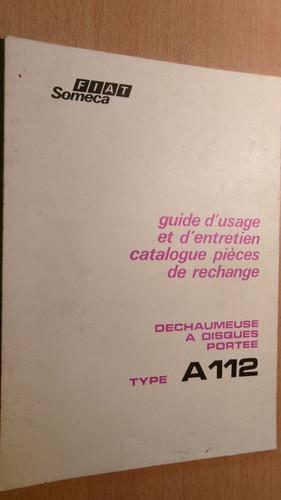 Someca déchaumeuse disques - someca, à