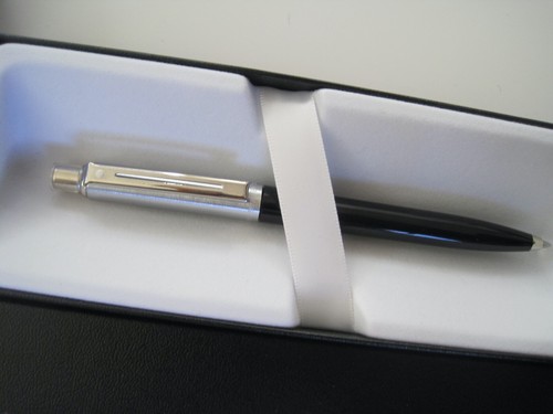 Sheaffer pen chrome black in - pen,