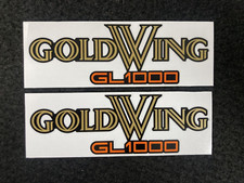 1977 GL1000 GOLDWING MODÈLE BLEU PANNEAU LATÉRAL DÉCALCOMANIES GOLDWING GL1000