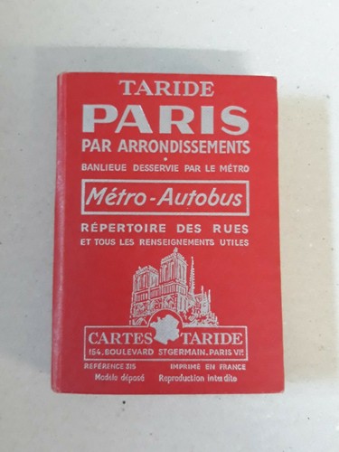 Taride plan guide répertoire - guide,