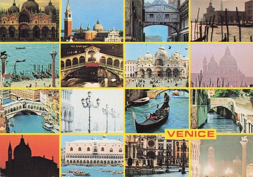 Italie venise carte postale - italie, de