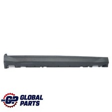 BMW X5 E70 Latérale Panneau de recouvrement de la bande de seuil droite noir