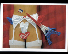 Coeur de PARIS / PIN-UP en sous-vetements , TOUR EIFFEL par Chris NIKOLSON
