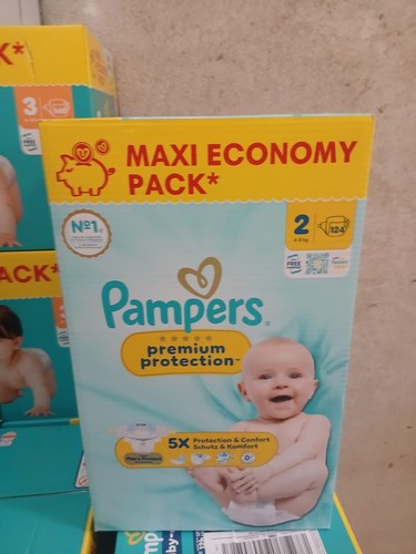 Couches pampers taille 124 - couches,
