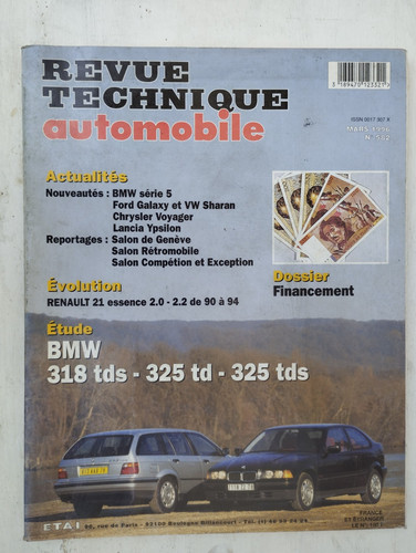 Revue technique bmw 318 - revue,