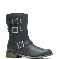 Harley-Davidson Dorilee 7" Engineer non spécifié pour femmes en cuir noir